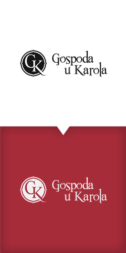 Projekt logo dla Gospoda u Karola