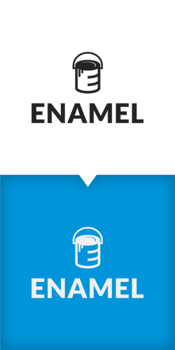 Projekt logo dla Enamel