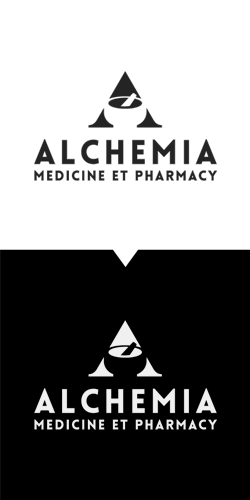 Projekt logo dla Alchemia