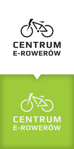 Projekt logo dla Centrum E-Rowerów
