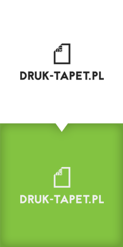 Projekt logo dla Druk Tapet