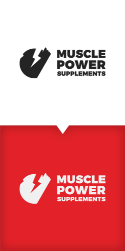 Projekt logo dla Muscle Power